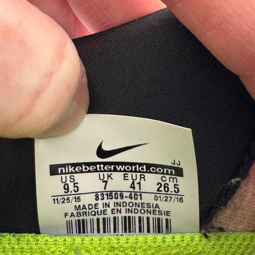 Nike Running Shoes Blue Women's size 9.5 - Picture 2 of 5